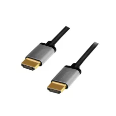 Kabel HDMI LogiLink CHA0100 4K/60 Hz, aluminium, 1m