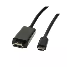 Kabel adapter LogiLink UA0330 USB-C - HDMI 2.0, czarny 3m