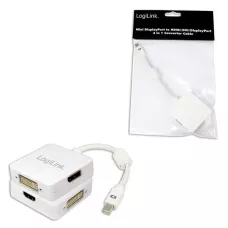 Adapter LogiLink mini DisplayPort>HDMI, DVI, DisplayPort