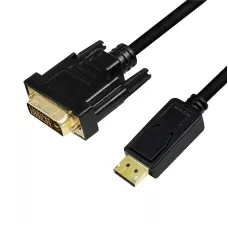 Kabel adapter LogiLink CV0130 DisplayPort 1.2 - DVI, 1m