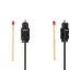 Kabel audio Maclean MCTV-753 Toslink (M) - Toslink (M), 3m, czarny