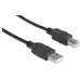 Kabel Manhattan USB 2.0 AM-BM do drukarki, ekaranowany 1m czarny