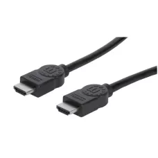 Kabel Manhattan HDMI-HDMI 1 / 2 V1,4 Ethernet 3D 4K 7,5 czarny