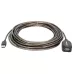 Kabel Manhattan przedłużacz USB 2.0 A-A 1 / 2 aktywny, 10m, czarny