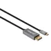 Kabel adapter Manhattan USB-C / DisplayPort DP Alt Mode 8K 2m czarny