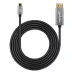 Kabel adapter Manhattan USB-C / DisplayPort DP Alt Mode 8K 2m czarny