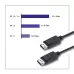 Kabel DisplayPort v1.2 Qoltec męski DisplayPort v1.2 męski | 5K | 0.5m