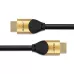 Kabel HDMI QOLTEC v2.1 Ultra High Speed 8K | 60Hz | 30AWG | GOLD | 1m