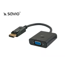 Adapter Savio DisplayPort - VGA CL-90