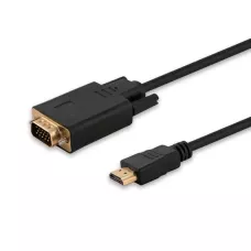 Kabel HDMI Savio CL-103 19pin męski - VGA męski 1,8m