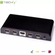 Rozdzielacz / Splitter Techly HDMI 1 / 2 Ultra HD, 3D