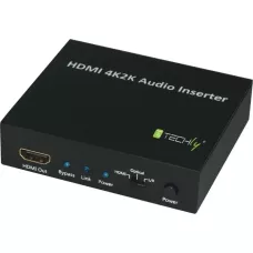 Przełącznik Techly HDMI 2K4K AUDIO INSERTER HDM1 / 2OSLIN1 / 2UDIO STEREO 1 / 2