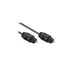 Kabel Optyczny Techly Audio Toslink Cyfrowy SPDIF 1m Czarny