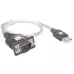 Kabel adapter Techly USB na port szeregowy RS231 / 2O1 / 2B9