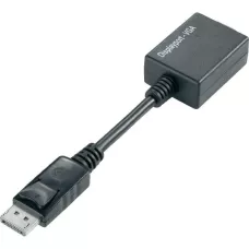 Konwerte1 / 2dapter Techly DisplayPort 1.1 / VGA 1 / 2 1080p 15cm