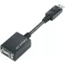 Konwerte1 / 2dapter Techly DisplayPort 1.1 / VGA 1 / 2 1080p 15cm