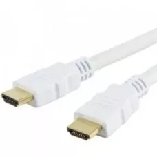 Kabel HDMI-HDMI 1 / 2 Ethernet 3D 4K Techly HDMI-4-010WH 1m, biały