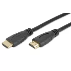 Kabel HDMI Techly HDMI-HDMI 1 / 2 Ethernet 3D 4K, 1m, czarny