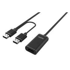 Przedłużacz USB 2.0 Unitek Y-278 AM-AF, 10m, z dodatkowym zasilaniem