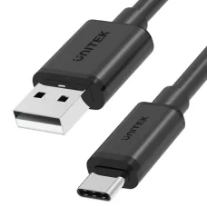 Kabel USB Unitek Y-C482BK USB-A - USB-C 2.0, 1 / 2, 480 Mbps, 1m