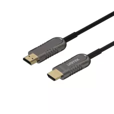 Kabel optyczny HDMI Unitek Y-C1028BK HDMI 2.0, AOC, 4K 60Hz, 10m