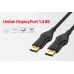 Kabel DisplayPort 1.4 Unitek C1624BK-1M, 8K@60Hz, 1m