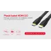 Kabel HDMI Unitek C11063BK-1M High Speed 2.0, 4K 60Hz, płaski, 1m