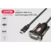 Kabel adapter Unitek Y-1105K USB Type-C do RS-232 DB9M