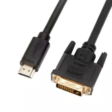 Kabel adapter Unitek C1271BK-2M Dwukierunkowy HDMI - DVI, kabel 2m