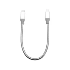 Kabel Verbatim USB-C(M) - USB-C(M) 3.1 Gen 2 0.3m srebrny