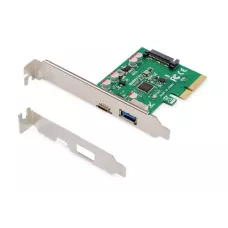 Kontroler USB 3.1 DIGITUS PCI Express - USB A / Typ C 3.1 Gen.2 10Gbps, Chipset ASM1142