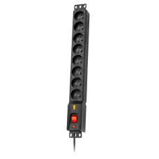 Listwa zasilająca Lestar LXARM  810  3L G-A K.:CZ 1,5M 19"PDU