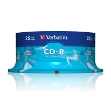 CD-R Verbatim 52x 700MB Extra Protection (Cake 25)