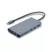 Replikator portów LINDY USB-C do 1xHDM1 / 2xD1 / 2xRJ41 / 2xUSB 3.1 / 2xUSB-1 / 2xS1 / 2xAudio