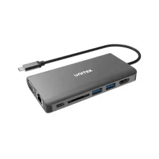 Hub USB Unitek D1019A 8w1 USB 3.1 TYP-C z Power Delivery