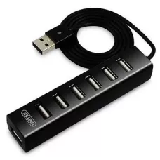 Hub USB Unitek Y-2160 7xUSB 2.0 czarny