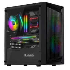 Obudowa LOGIC ATOS ARGB mAT1 / 2ITX Mini USB 3.0 Black bez zasilacza