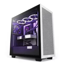 Obudowa NZXT H7 Flow Midi Tower czarno-biała z oknem