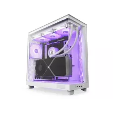 Obudowa NZXT H6 Flow RGB Midi Tower biała z oknem