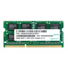 Pamięć SODIMM DDR3 APACER 8GB (1x8GB) 1600MHz DDR3L CL11 1,35V 512x8