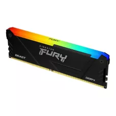 Pamięć DDR4 Kingston Fury Beast RGB 16GB (1x16GB) 1Gx8 3200MHz CL16 1,35V czarna