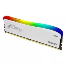 Pamięć DDR4 Kingston Fury Beast RGB SE 32GB (2x16GB) 3600MHz CL18 1,35V Biały