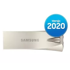 Pendrive Samsung BAR Plus 2020 128GB USB 3.1 Flash Drive 400 MB/s Champaign Silver