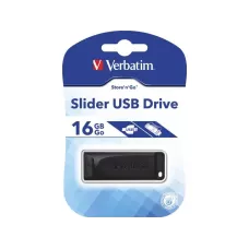 Pendrive Verbatim 16GB Slider USB 2.0