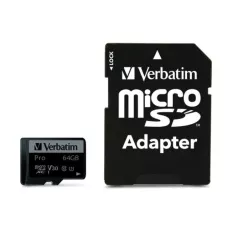 Karta pamięci Micro SDXC Verbatim 64GB Class 10 UHS-1 + adapter SD