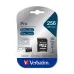 Karta pamięci Micro SDXC Verbatim Pro U3 256GB (101 / 20 M1 / 2) Class 10 U3 V30 + adapter