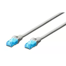 Patchcord DIGITUS UTP kat. 5e 1,5m PVC biały