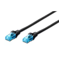 Patchcord DIGITUS UTP kat. 5e 20m PVC czarny