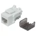 Moduł Keystone Intellinet RJ45 UTP Cat.6a 10 Gigabit biały