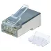 Wtyk Intellinet RJ45 8P/8C STP Cat.6a drut / linka 50szt.